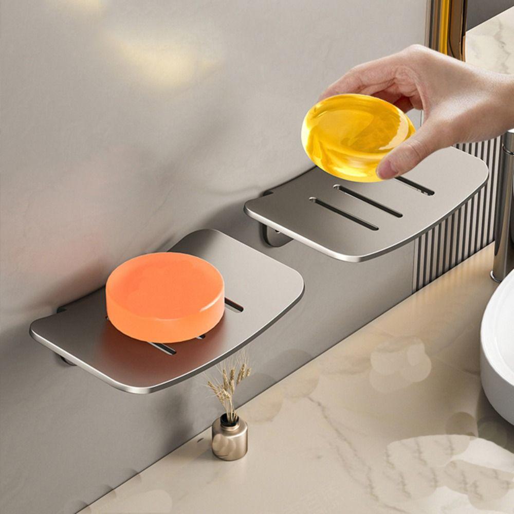 Металлическая мыльница, дренажный контейнер для мыла, креативная мыльница, органайзер для кухонной раковины для ванной комнаты