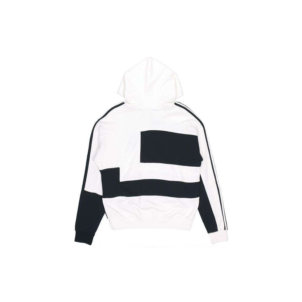adidas Оригиналы ASYMM BLOCK Толстовки Мужские Черно-белые С капюшоном Умеренные Обычные ED5600