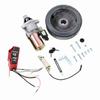 Electric Start Kit Starter Motor Flywheel Control Switch Box for GX390