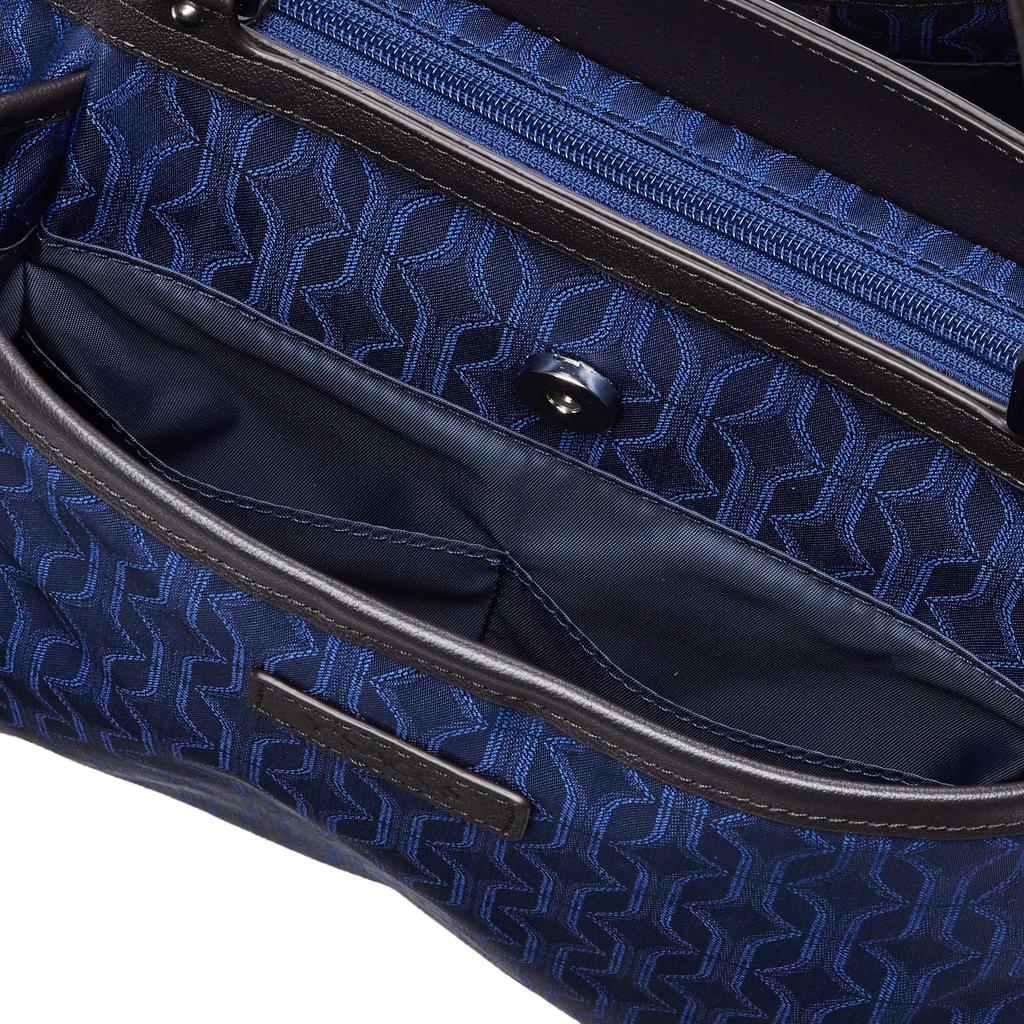 Сумка-тоут Monogram Series Square Navy [Isaac] 2-way Y92-05-02