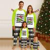 Family Matching Print Sets Pajamas Loungewear Outfits Family Matching Long Sleeve Tops+Pants Set
