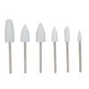 6pcs Nail Drill Bit Nail Art Drill Manicure Grinding Head Nail Polishing Bits Accessory06