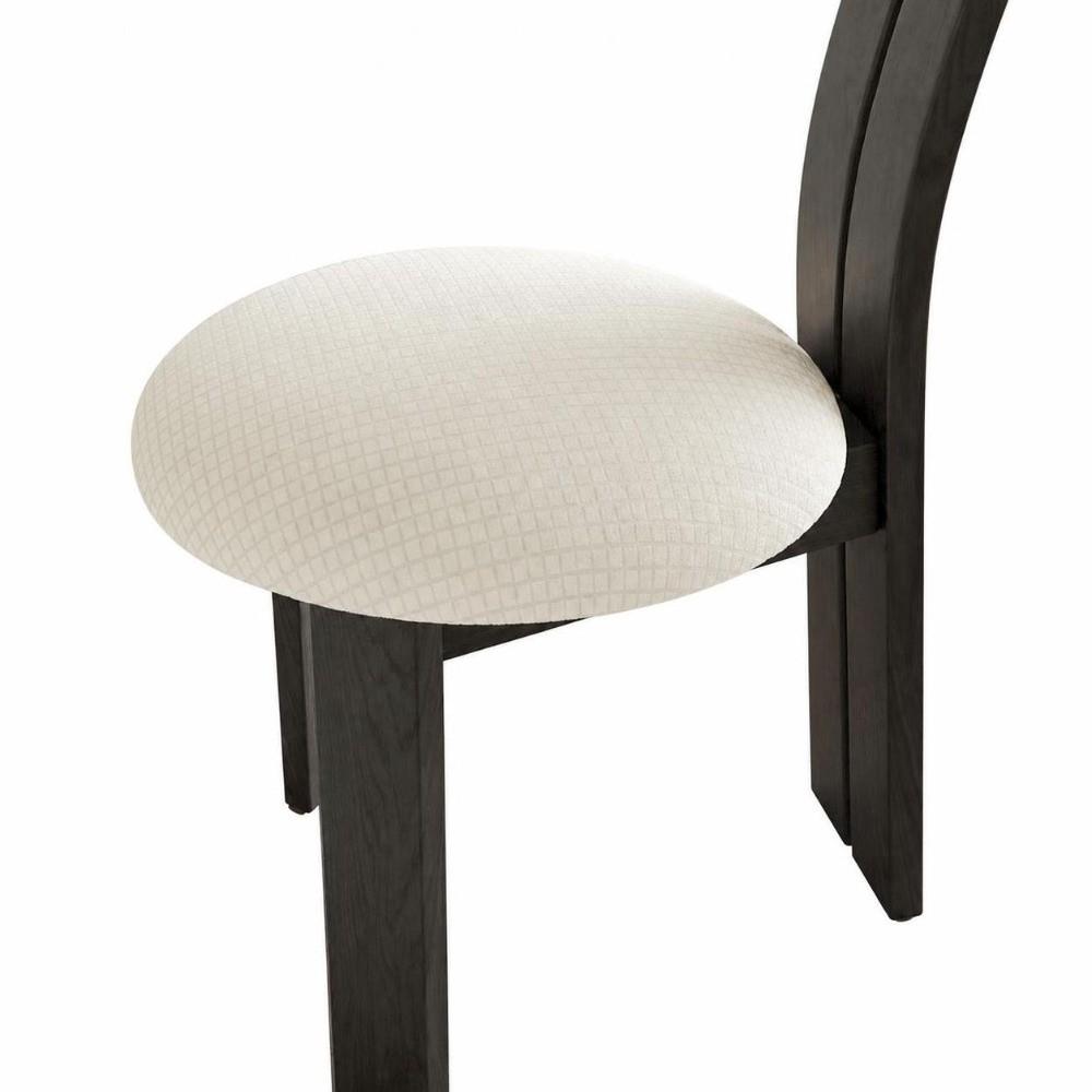 Thick Plush Chair Cushion Non Slip Stool Cover All-inclusive Chair Protector Cover Home Use