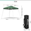 FIELDOOR Tarp Center One Compact UV Water Camping One-touch Tent, Portable, Lock, Action, Size, Protection, Resistant, Foldable, Sunshade, Events,