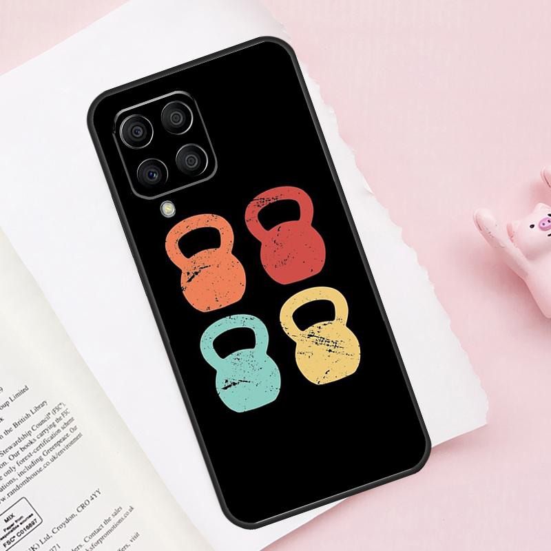 Фитнес-кейс для бодибилдинга и тренажерного зала для Samsung Galaxy M52 M32 M12 M13 M53 M51 M31 M11 M14 M34 M54 M16 M36 M56 M15 M35 M55