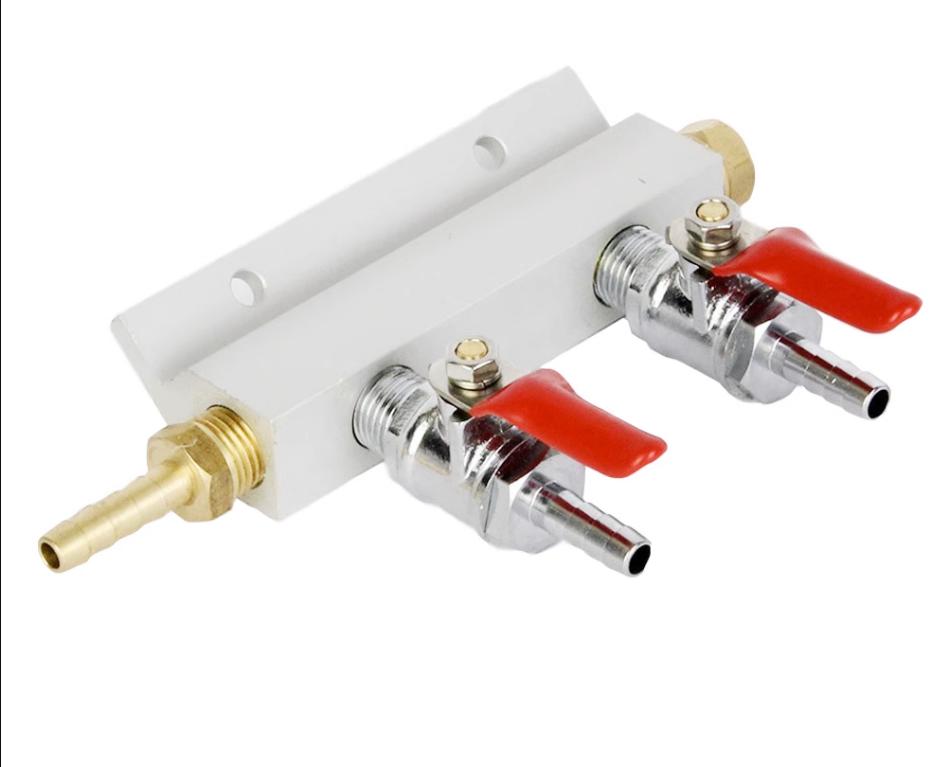 kegland Шаровый/обратный клапан 1/4NPT X 5/16'' штуцер для коллектора пивоваренного оборудования для домашнего пивоварения, барный инструмент