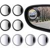 8 Pcs Blind Spot Mirrors for Car, 1.97’’ Round HD Convex