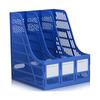 PP Desk Organizer 4 Vertical Compartments Document Holder Portable File Sorter  Daily Use