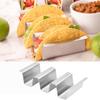 Stainless Steel Taco Rack Tray U Shape Tortilla Stand Kitchen Utensils Taco Holder Stand  Canteen