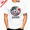 Мужская спортивная футболка 2026 США Канада Мексика Футболки с изображением орла ягуара Streetwear горячий товар
