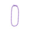 2.4mm Colorful Bead Chain for DIY Jewelry – Painted Iron Wave Chain with Buckle Pendant Connector
