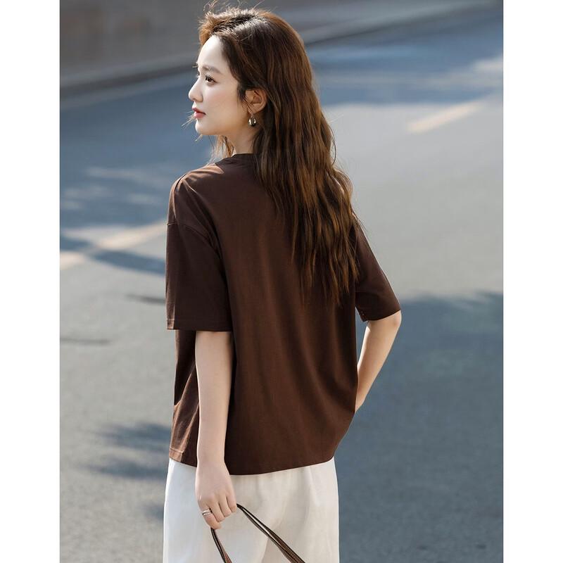 Demana Women's Eco-Print Loose Fit T-shirt