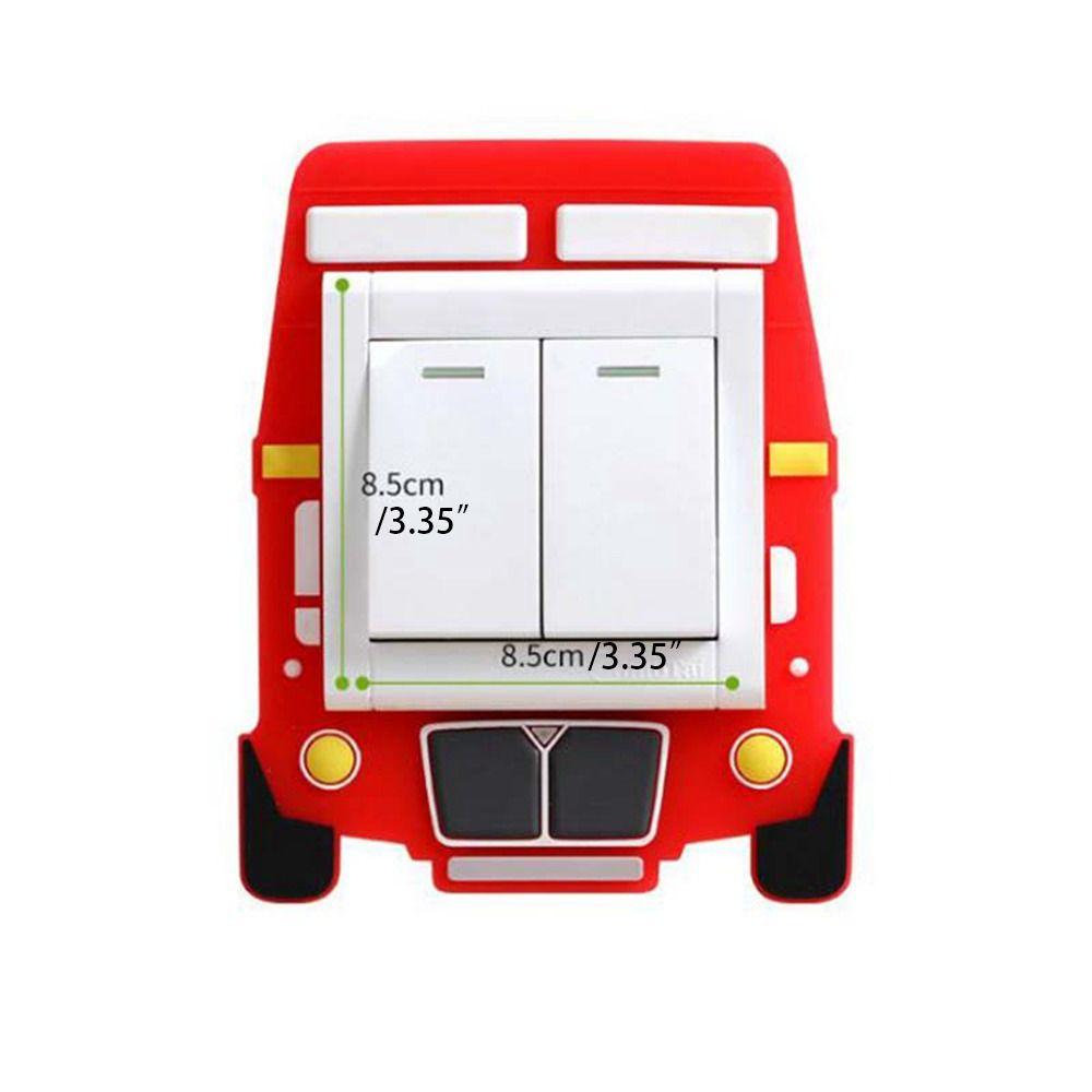 Пылезащитный светящийся чехол для переключателя, силиконовая наклейка для переключателя в виде животного, аксессуары для переключателей