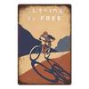 Vintage Bicycle Race Posters Decor Metal Tin Signs Plaque Retro Metal Poster Wall Decorative for Garage Man Cave