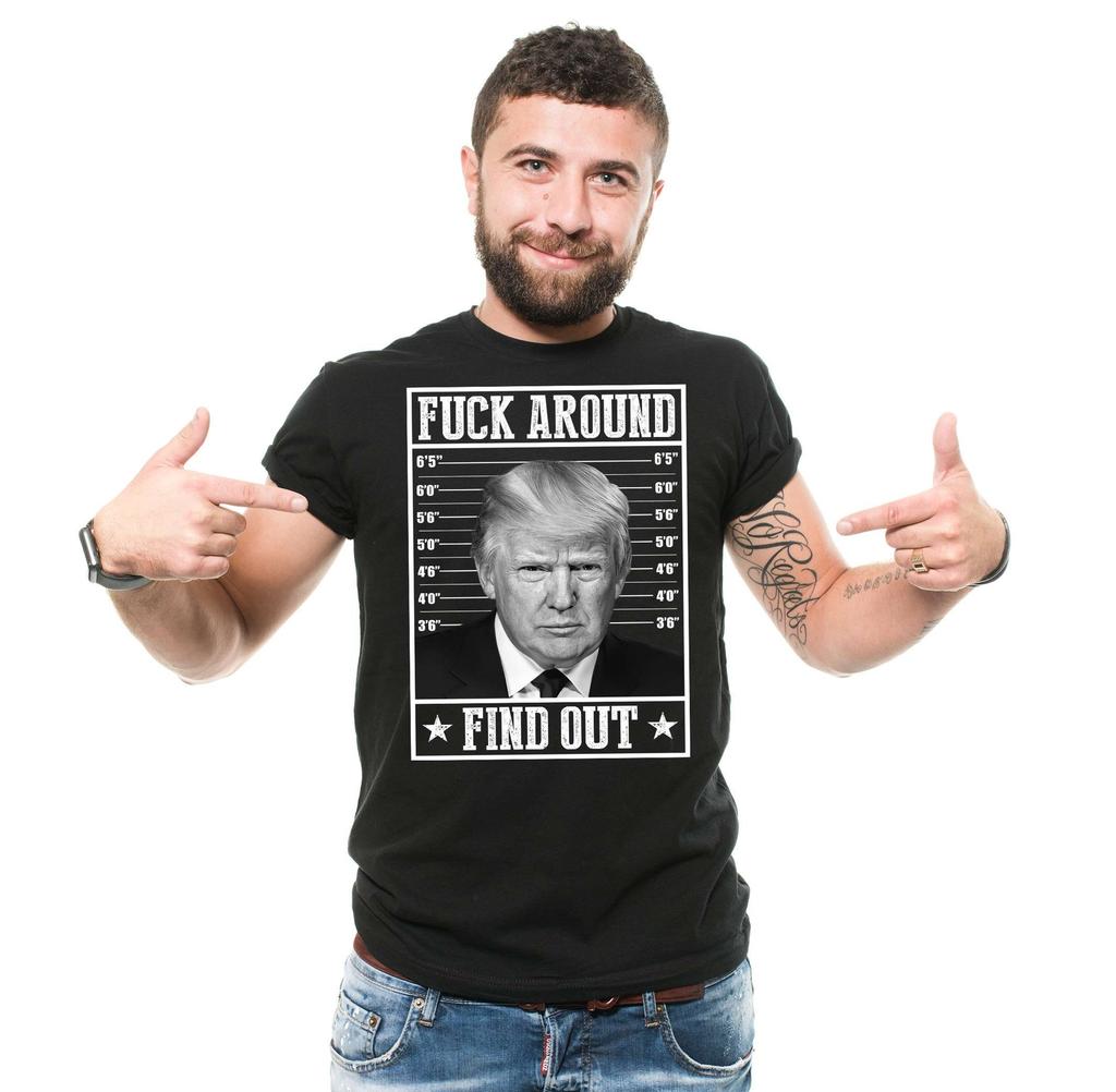 Funny Trump Prison Shirt Donald Trump Mugshot T-Shirt DJT Arrest Shirt