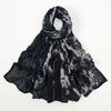 Tie-dye Rayon Cotton Hijab Scarf Woman Muslim Hijabs Shawls Ladies Fashion Wraps Ethnic Islam Turban Female Headscarf Scarves