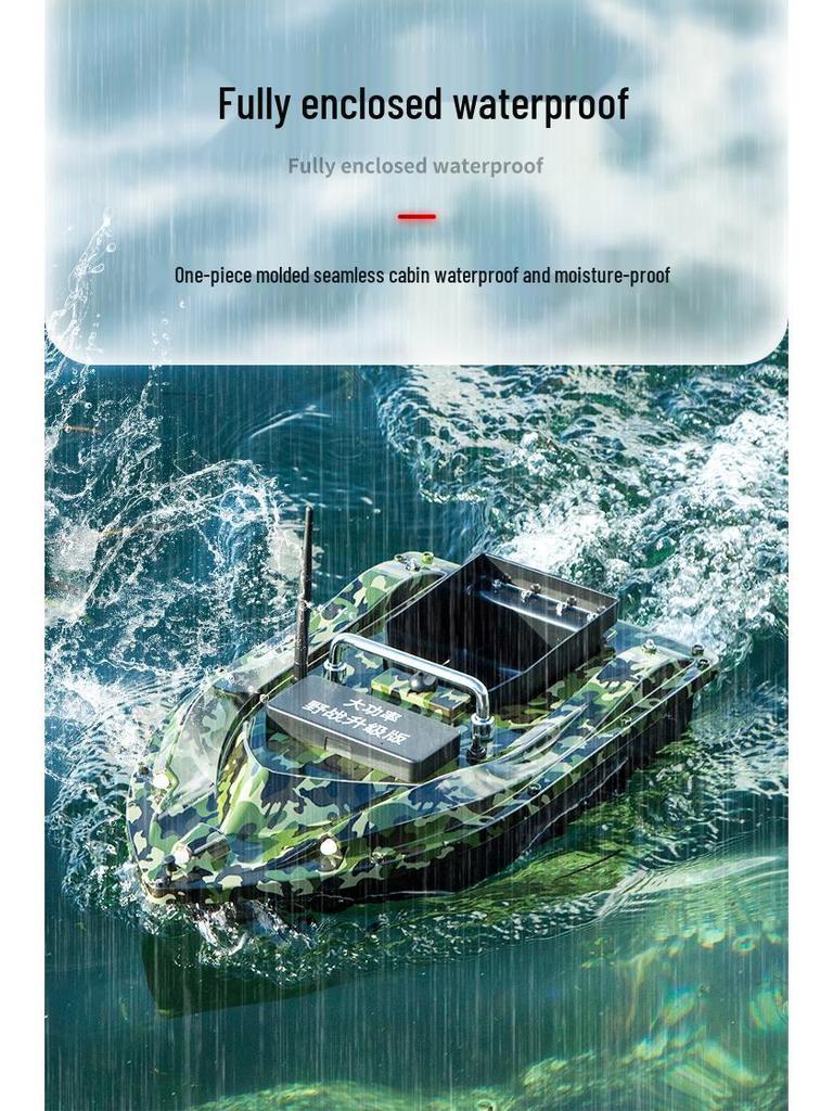 500m High-Power Wireless Intelligent Bait Boat for Fishing