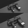 Cable clamp, wire fixing, suitable for mouse cable, PC, office and home (2 pieces)