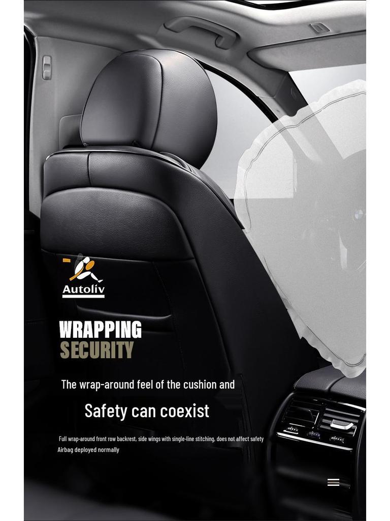 Genuine Leather Seat Cover for BMW X1, X3, X5, 3 Series, 5 Series, 525LI, 530LI, 1 Series