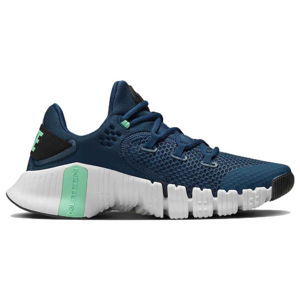 Nike Free Metcon 4 Valerian Blue Женские кроссовки Черные, зеленые, светящиеся CZ0596-401