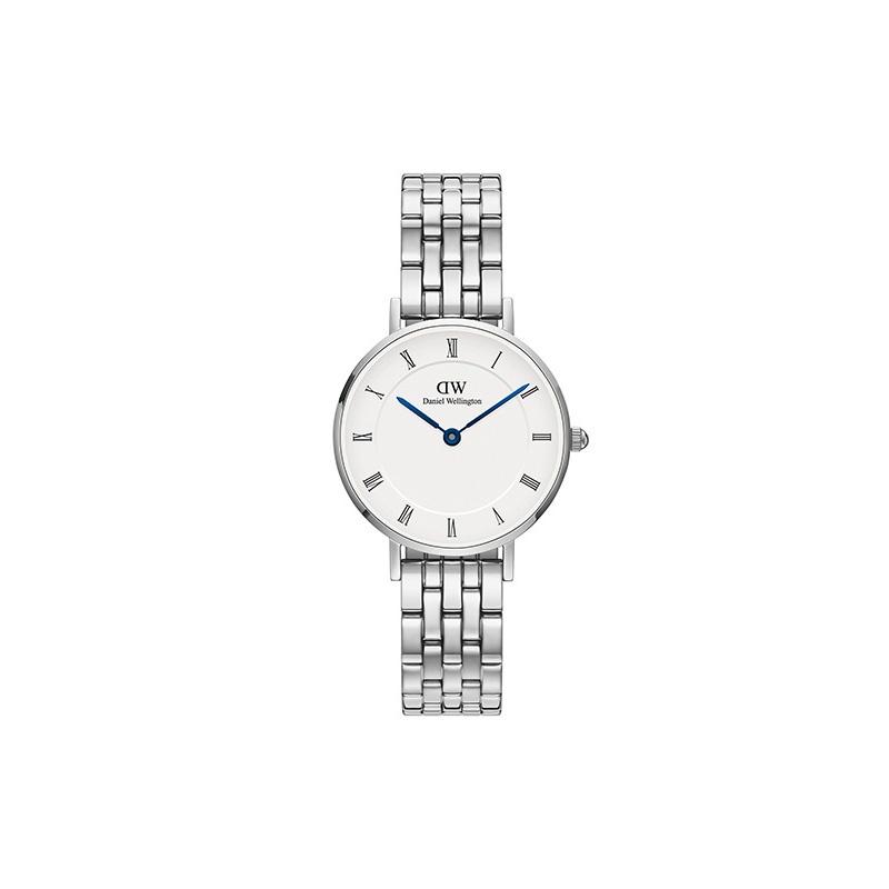 Daniel Wellington European and American watches Little Blue Needle Series Watch Quartz Movement 28mm White Dial Women's Watch Starlight DW00100685