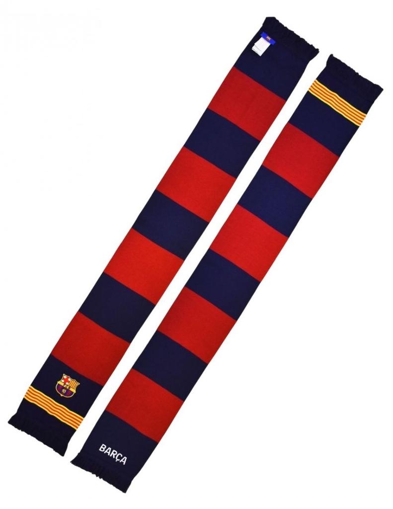 FC Barcelona double vertical scarf 5004BUD22 multicolor