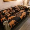 Couch Cover Fashion Leopard Print Sofa Cushion The Four Seasons Anti-slip Sofa Cover Light Luxury and Simple Hair Towel Set