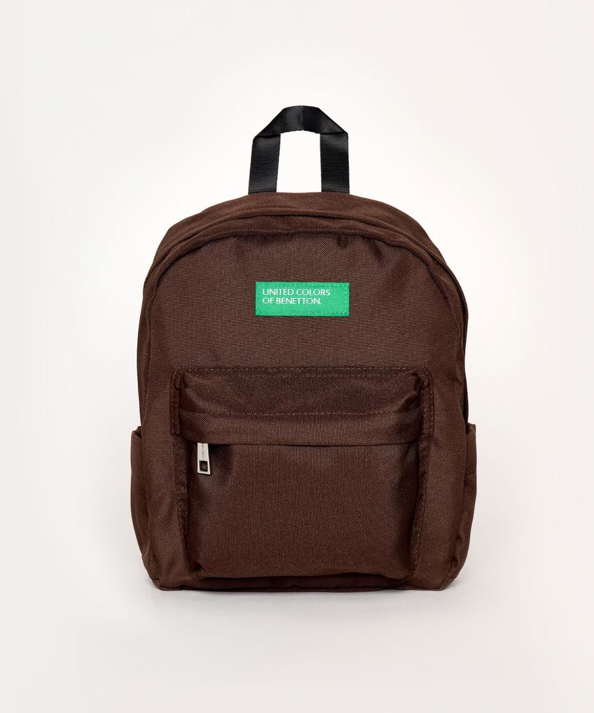 Benetton Яркий Мини-рюкзак - [Коричневый]