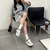 Fashion Light Luxury Little White Shoes Women's Spring New Style Versatile Fashion Muffin Platform Casual Board Shoes