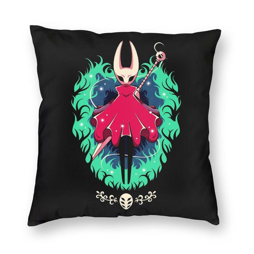Hollow Knight Silksong Hornet Pillowcase Double-sided Printing Polyester Cushion Cover Decorations Throw Pillow Case Cover Car