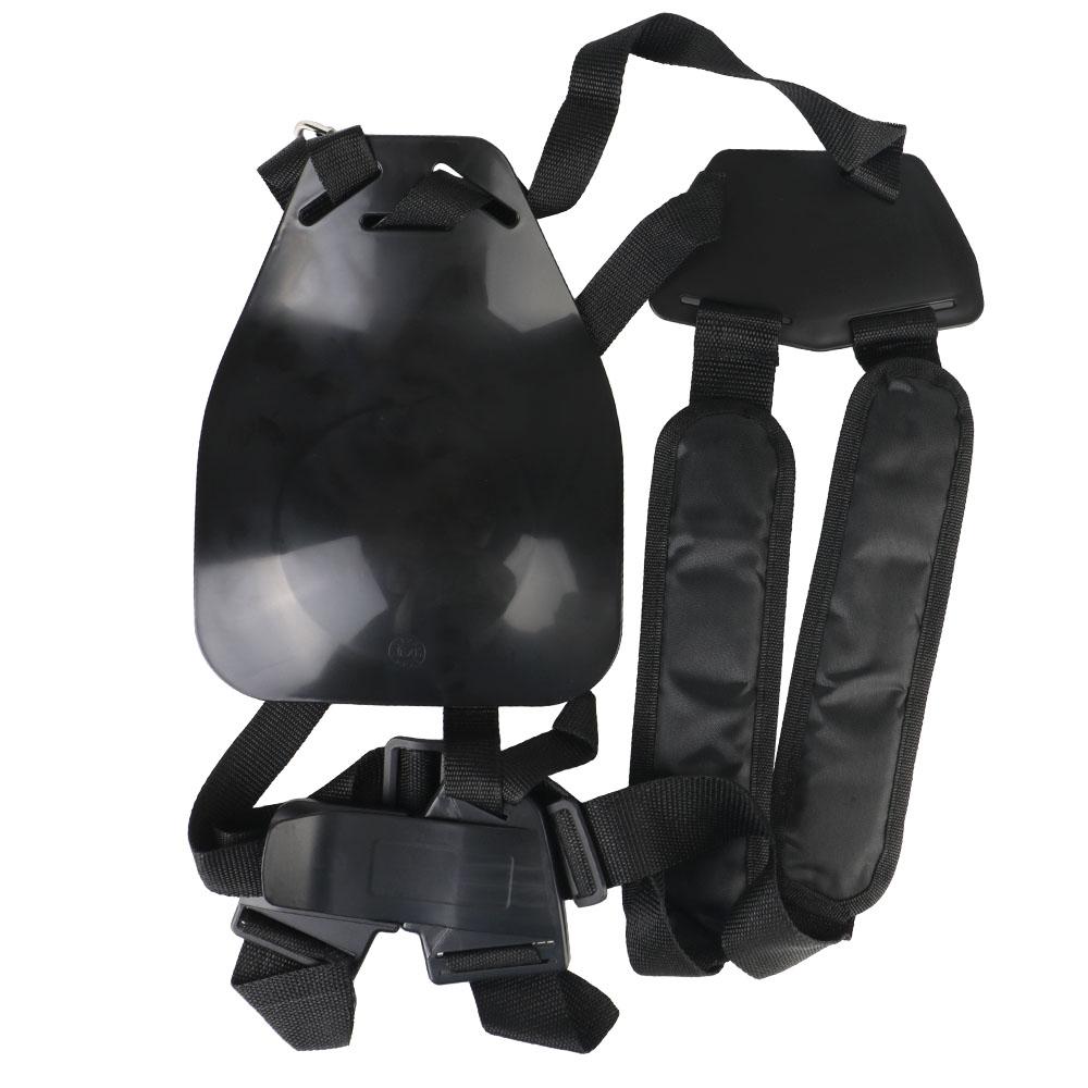 For Brush Cutter Trimmer Garden Pruner Strimmer Padded Belt Backpack Lawn Mower Comfortable Labor Saving W Shape Double Shoulder Harness Strap