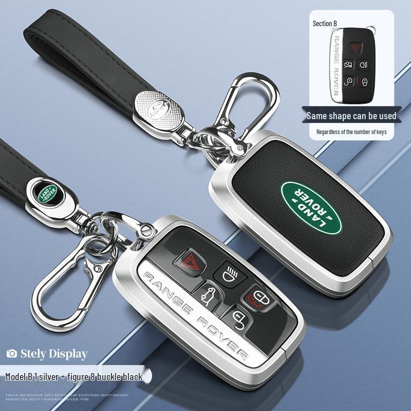 Чехол для ключа Land Rover для Range Rover Sport, Velar, Evoque, Discovery 4, Freelander 5