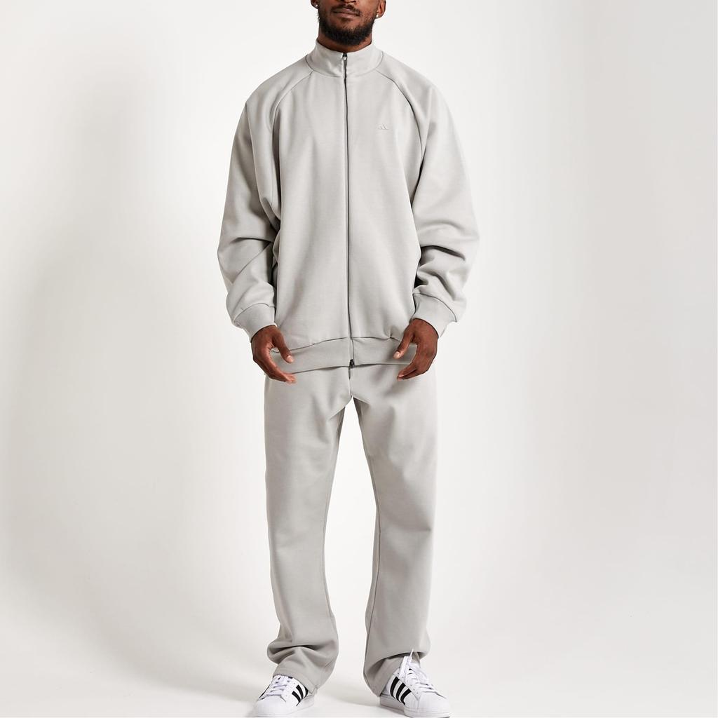 adidas Originals Basketball Chapter 1 Спортивная куртка с однотонным логотипом Куртка унисекс Серая HN9269
