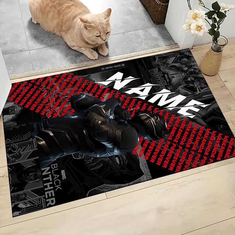 Custom Name "Spider-Man: Wonder" Carpet Rug Customizable Soft Washable Anti-Slip Home Living Room Sofa Mats Personalized Rug. 0909299