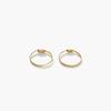 J.Lauren 11G0125 10K Gold Basic Ring Earrings