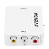 Для конвертера AV в VGA Портативный видеоконвертер 1920x1080 HD AV2VGA с USB-кабелем