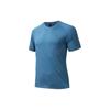 Solid Color Round Neck Pullover Sports Short Sleeve Raglan T-Shirt Men Tops Morning-Light-Blue 152425102-2