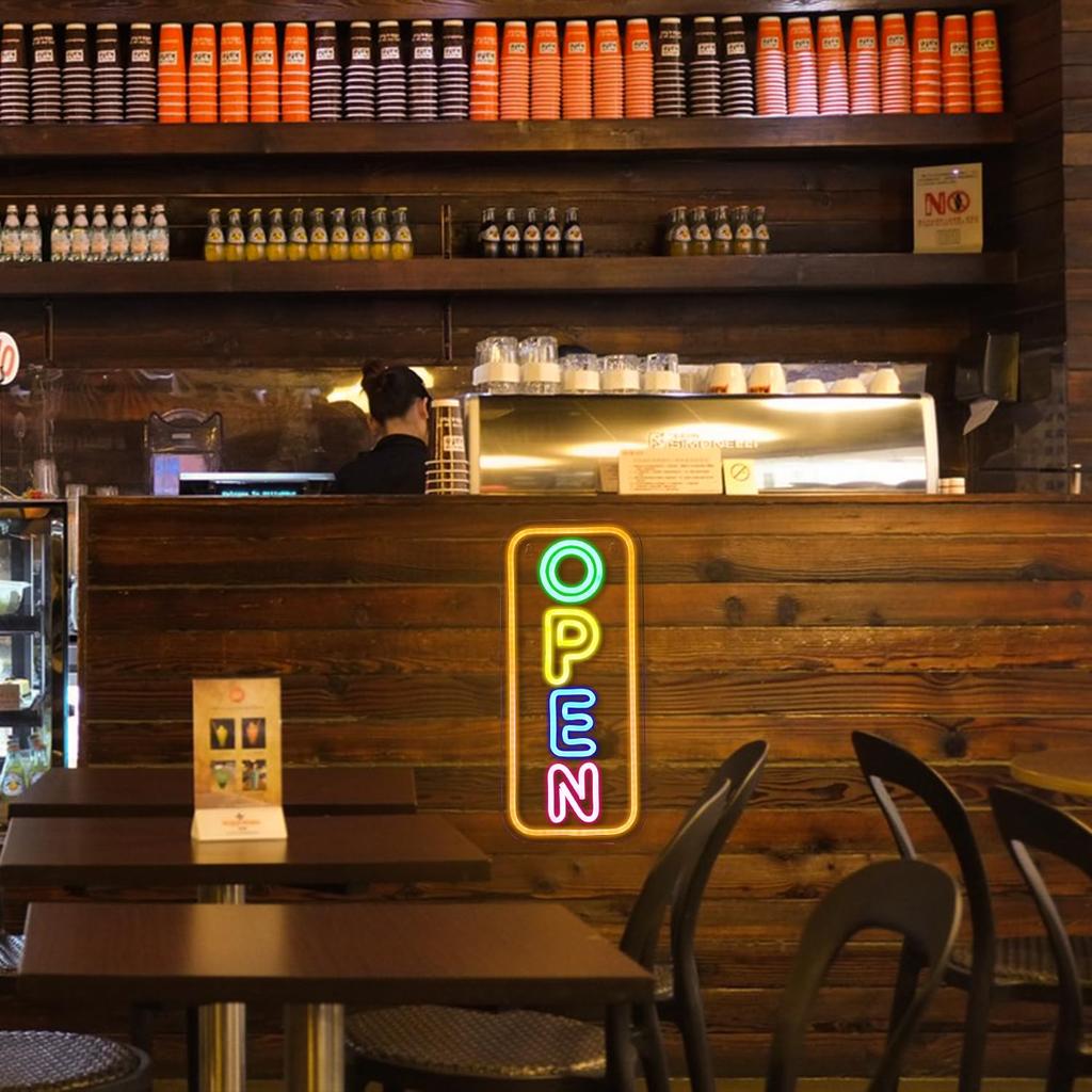 Алккигн неоновый открытый тип коммерческий открытый тип х открытый тип Светодиодная подсветка открытый тип Светодиодный логотип для логотипа, логотип для окна/стены, 17" 7.4" логотип, коммерческий,