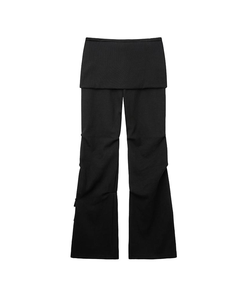 Брюки-юбка Lense Bootcut Черные