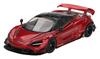 MINI GT Scale McLaren 720S Gem Red Finished Product 1/64 LBWorks (Left-Hand Drive)