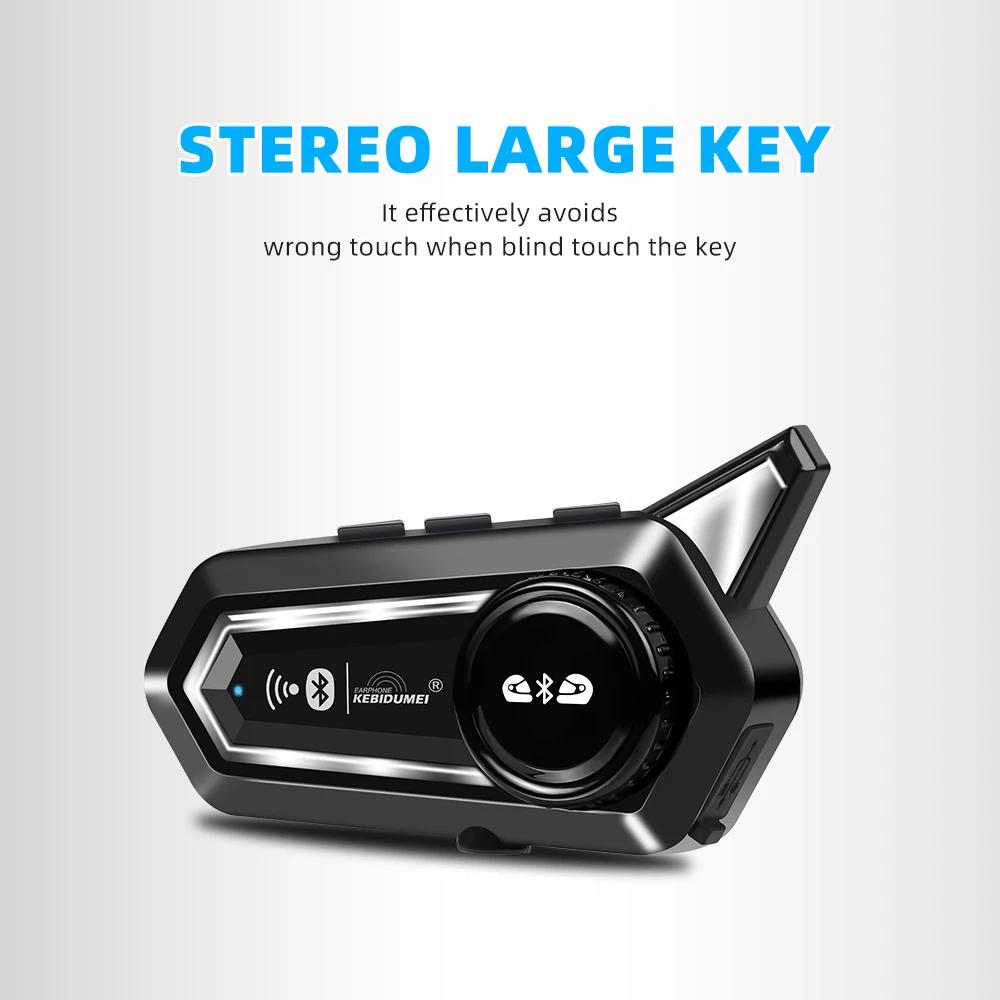 Гарнитура для шлема мотоцикла BT31Pro Bluetooth, водонепроницаемость IPX6, шумоподавление, 2 водителя, 300 м интерком