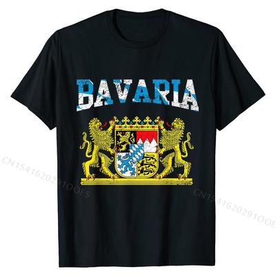 Бавария Германия Октоберфест Немецкая Баварская Футболка Классический Молодежный Топ Футболки Хлопковые Топы Рубашки Повседневный