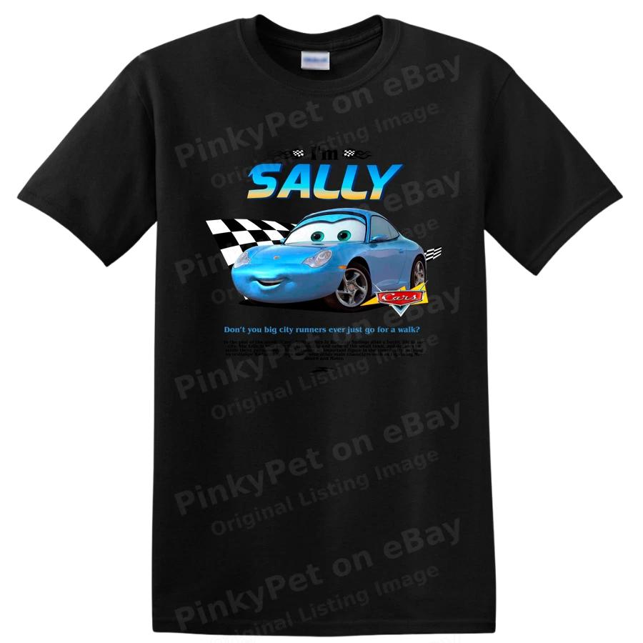 Sally Cars Character T Shirt for Kids, Fun Cartoon Design Tee for Fans