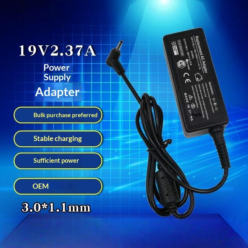 1 Комплект 19V 2.37A 45W Зарядное устройство для ноутбука Для Acer Travelmate P214 Tmp214-52 P214-53 P214-54 P215-52 A314-36P A314-22