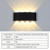 8W LED Wall Light Outdoor Waterproof Modern Indoor Wall Lamps Living Room Porch Garden Lamp