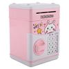 Toy Bank ATM Electric Password Money Box Automatic Saving Music Child Baby Kids Gift (Pink)