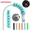10Pcs Spiral Charging Cable Protector For Phones Cable Saver Cover