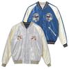 Сувенирная куртка Taylor Toyo Sukajan Lot, стиль конца 1940-х годов, сувенирная куртка из ацетата 190 серебряный L Нет. TT15390-190 / «ОРЕЛ» × «КАРТА ЯПОНИИ»