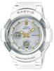 Casio PRECIOUS HEART SELECTION Солнечные часы Белые Baby-G Радиоуправляемые BGA-2100GA-7AJF Женские