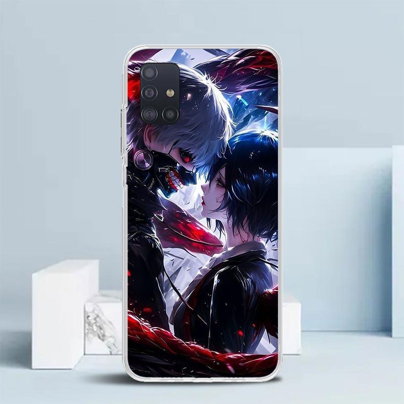 G-Ghoul Токио Тоука Кирисима Мягкий чехол для Samsung Galaxy A12 A22 A32 A52 A72 A02S Чехол для телефона Note 20 Ultra 10 S10 Plus A51 A7